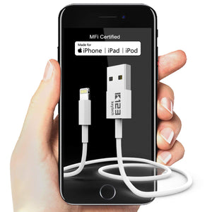 USB A to Lighting Charging Cable - 1 Meter MFI Certified