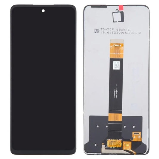 Genuine Samsung Galaxy A20 (A205F) LCD e Touchpad com quadro frontal em preto-parte nº: GH82-19571A, GH82-19572A