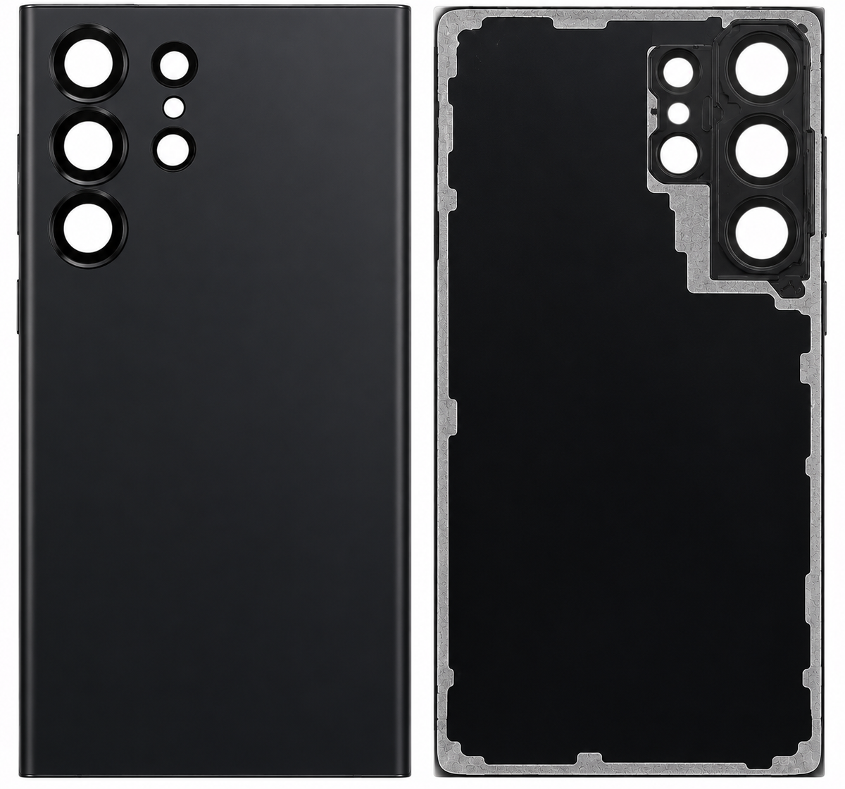 Samsung Galaxy S22 Ultra Phantom Black Back Glass Replacement