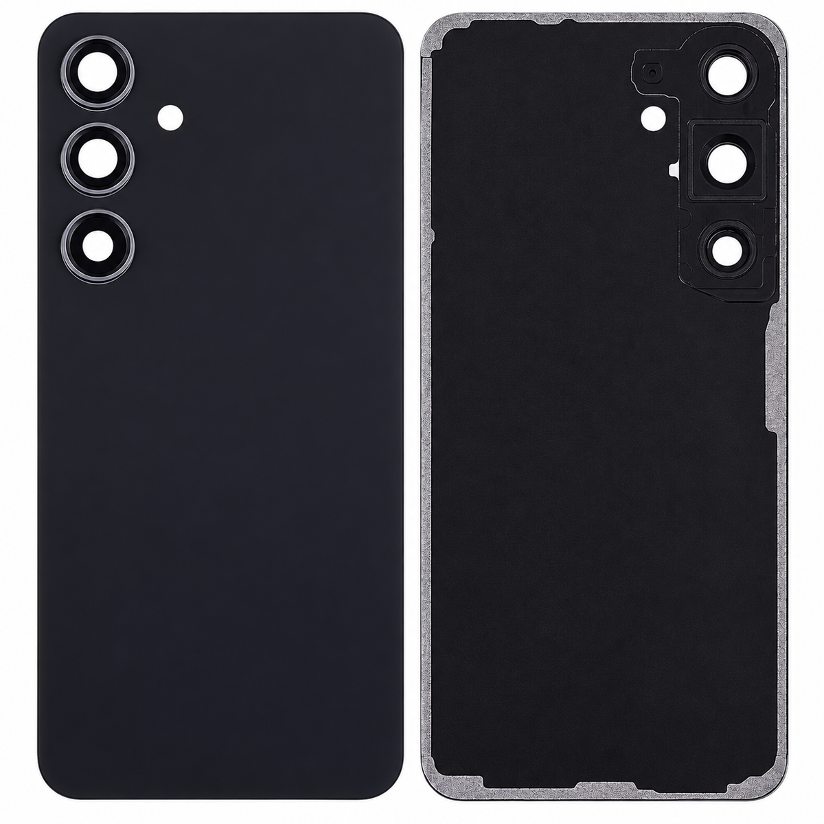 Samsung Galaxy S24 Back Glass Replacement Onyx Black - No Logo