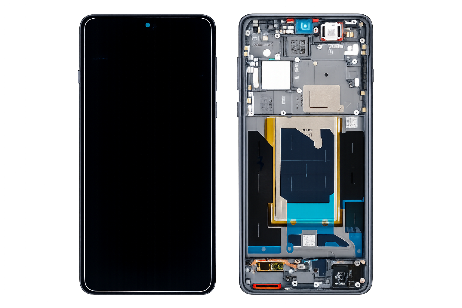 Oppo Find X8 Pro 5G Screen Replacement with Frame - Black