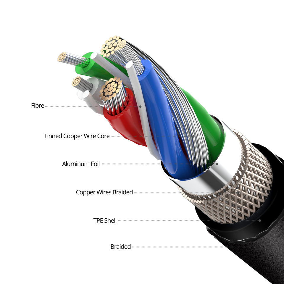 Cable de carga USB A a Lightning: 2 metros con certificación MFi