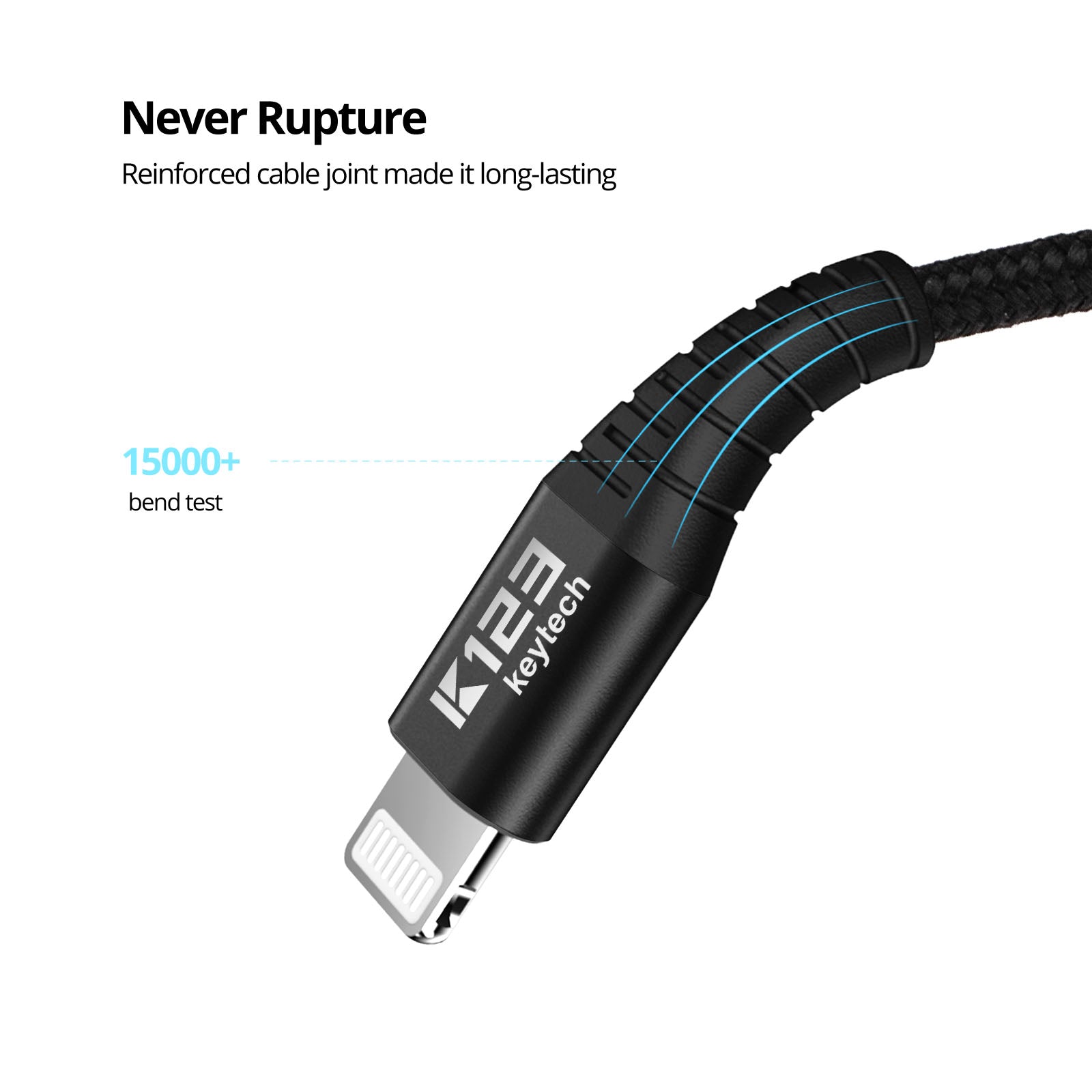 MFi Certified USB C to Lightning Cable - 2 Meter