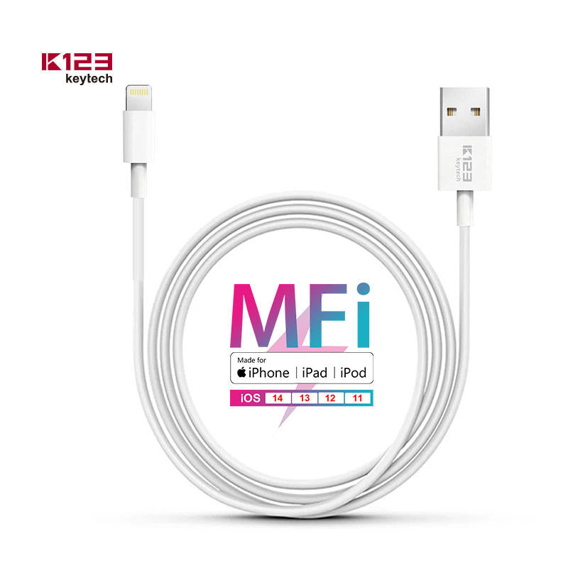 USB A to Lighting Charging Cable - 1 Meter MFI Certified