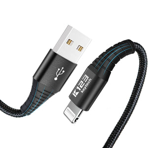 Cable de carga USB A a Lightning: 2 metros con certificación MFi