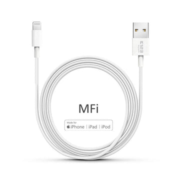 USB A to Lighting Charging Cable - 1 Meter MFI Certified