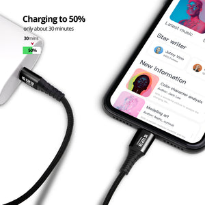 MFi Certified USB C to Lightning Cable - 2 Meter