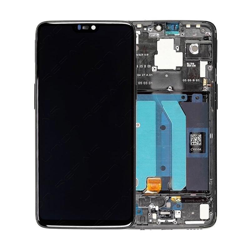 OnePlus 6 Screen Replacement with Frame - Original