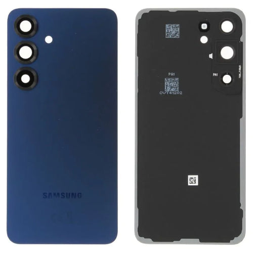 Samsung Galaxy S25 Back Glass Battery Cover Blue - Genuine Service Pack