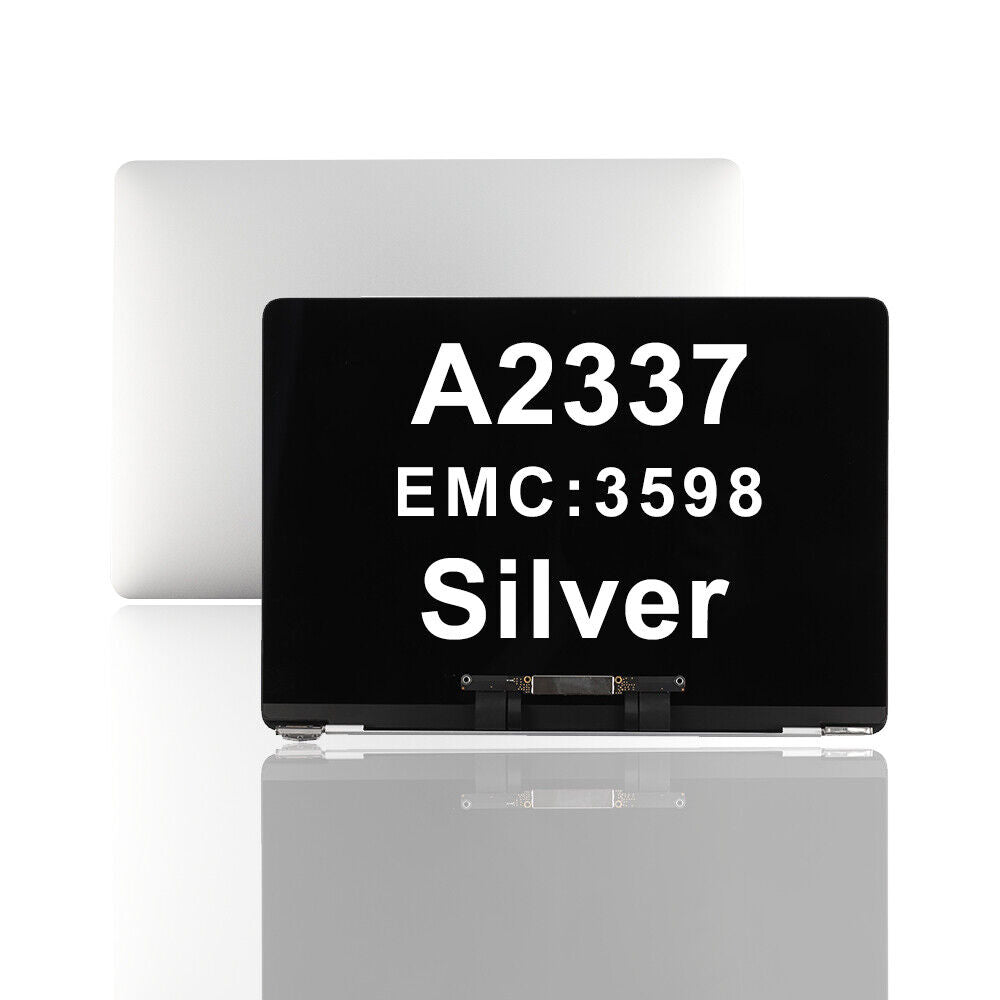 Replacement MacBook Pro 13" Full LCD Screen Assembly A2337 - Silver