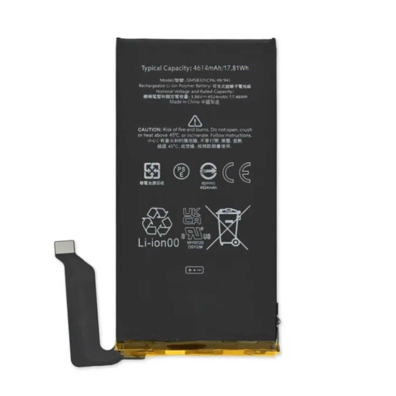 Google Pixel 6 Replacement Battery