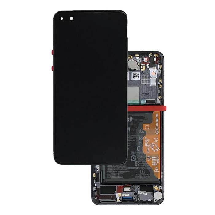 Huawei P40 Black LCD Screen (2020)